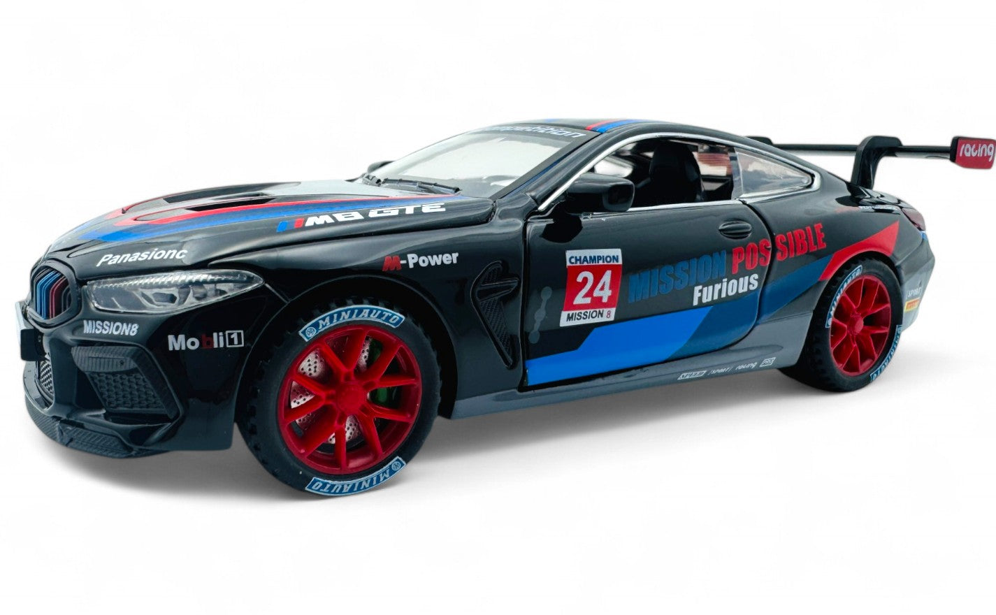 Bmw M8 GTE diecast scale model 1:24