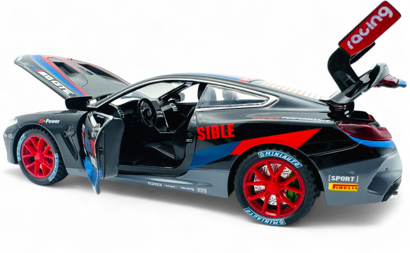 Bmw M8 GTE diecast scale model 1:24