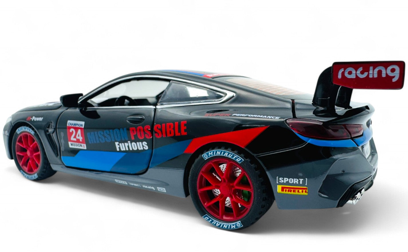 Bmw M8 GTE diecast scale model 1:24