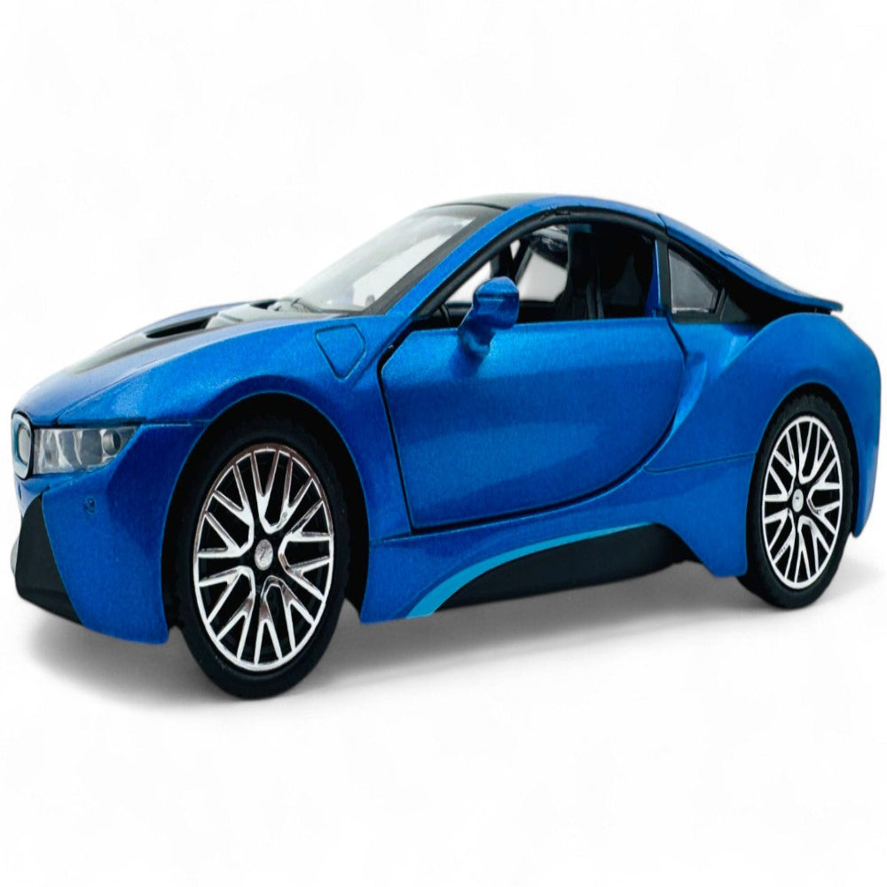 Big Size Compatible For BMW i8 1:24 Diecast Metal
