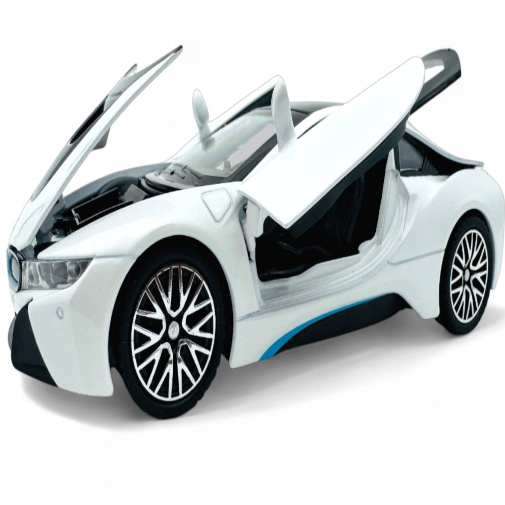 Big Size Compatible For BMW i8 1:24 Diecast Metal