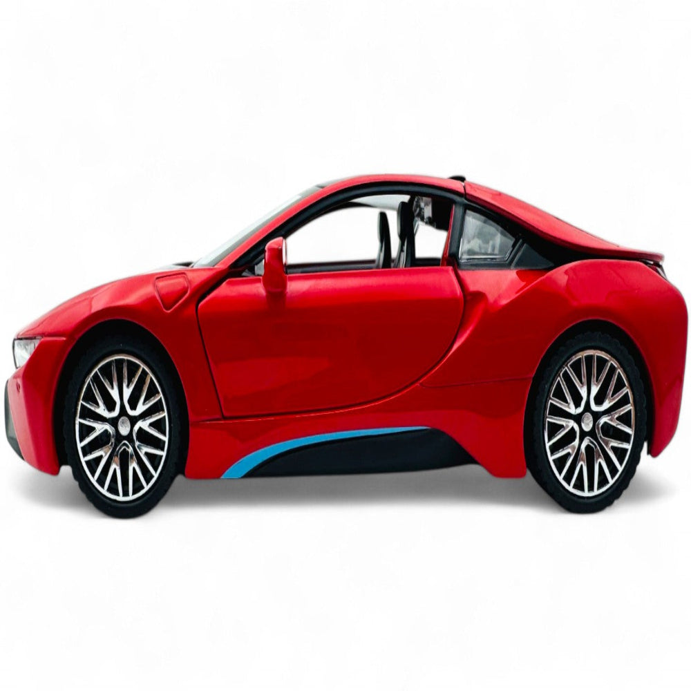 Big Size Compatible For BMW i8 1:24 Diecast Metal