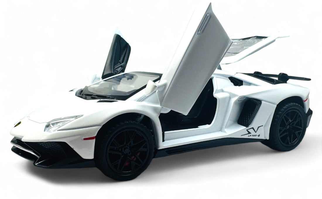 Lamborghini Aventador SVJ 63 Metal Model Diecast Car Scale 1:24