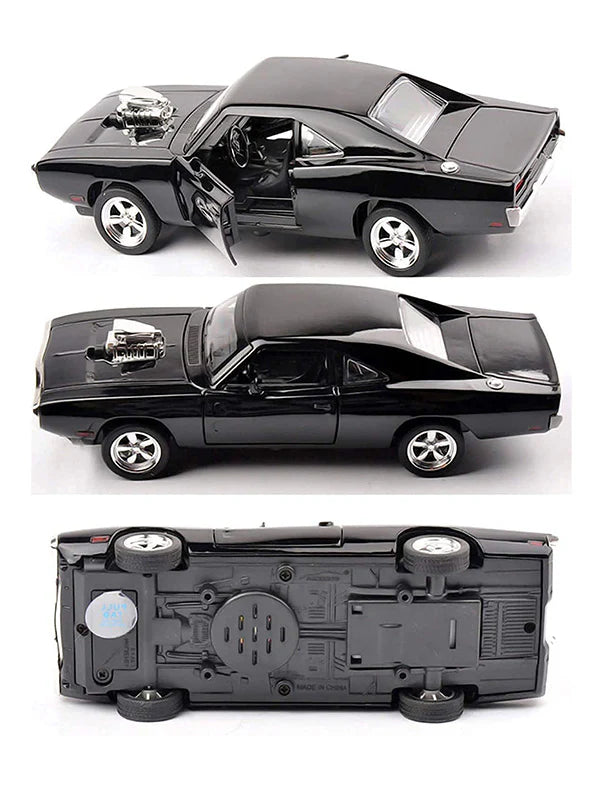 1970 Dodge Charger Fast & Furious 1:18 diecast Scale Model Car - Big Size