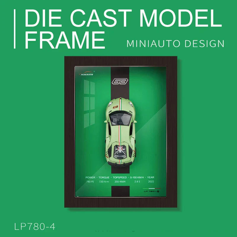 3D Car Frame – Unique Car Decor