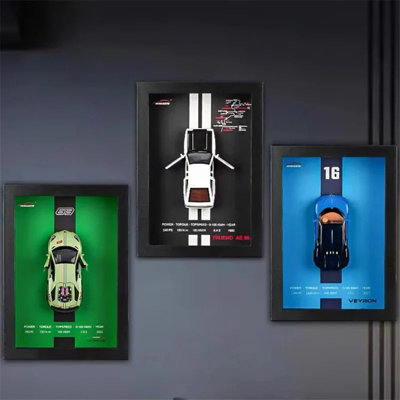 3D Car Frame – Unique Car Decor