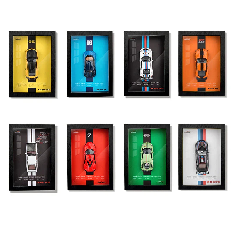 3D Car Frame – Unique Car Decor
