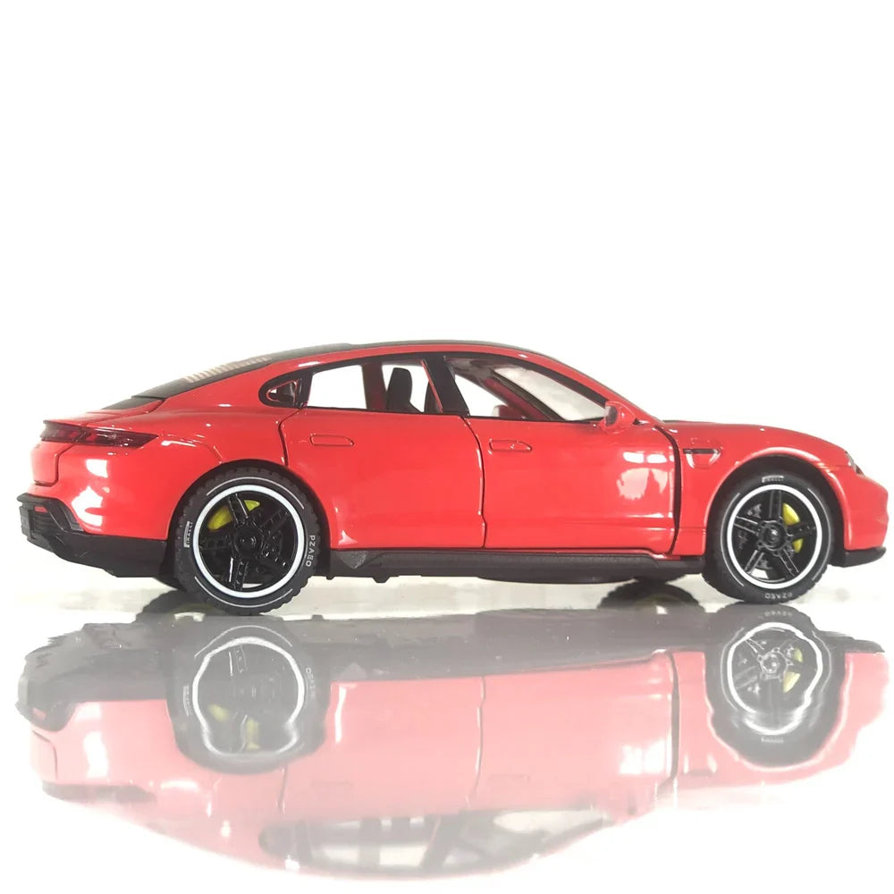 Porsche Taycan Turbo S  diecast scale model 1:24