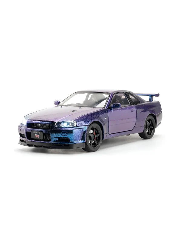 Nissan Skyline R34 GT-R diecast scale model 1:24