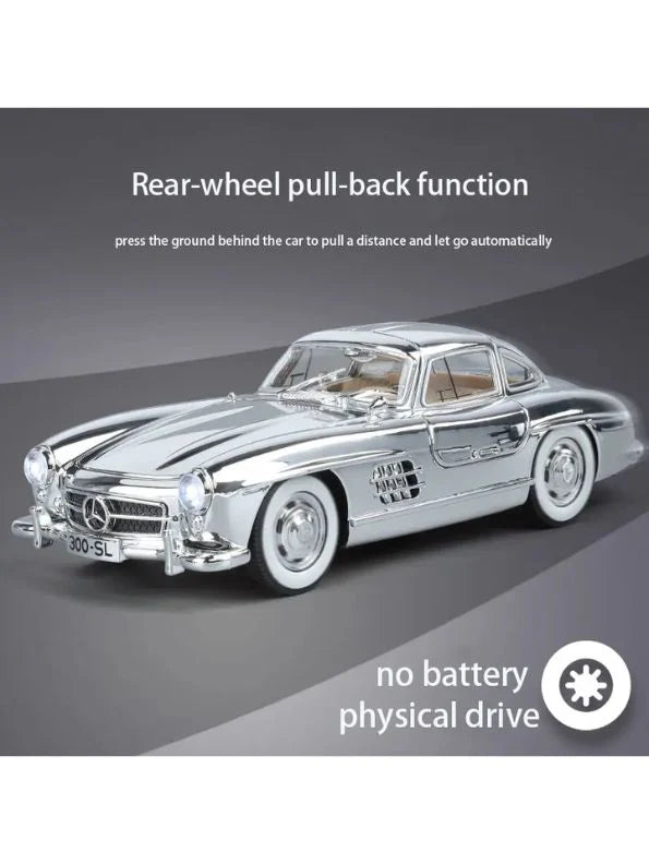 1954 Mercedes-Benz 300SL W198 1:18 diecast scale model car - Big Size