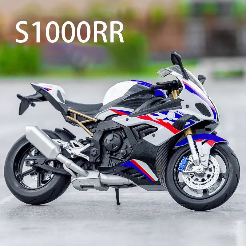 BMW S1000RR Scale Model bike 1:9