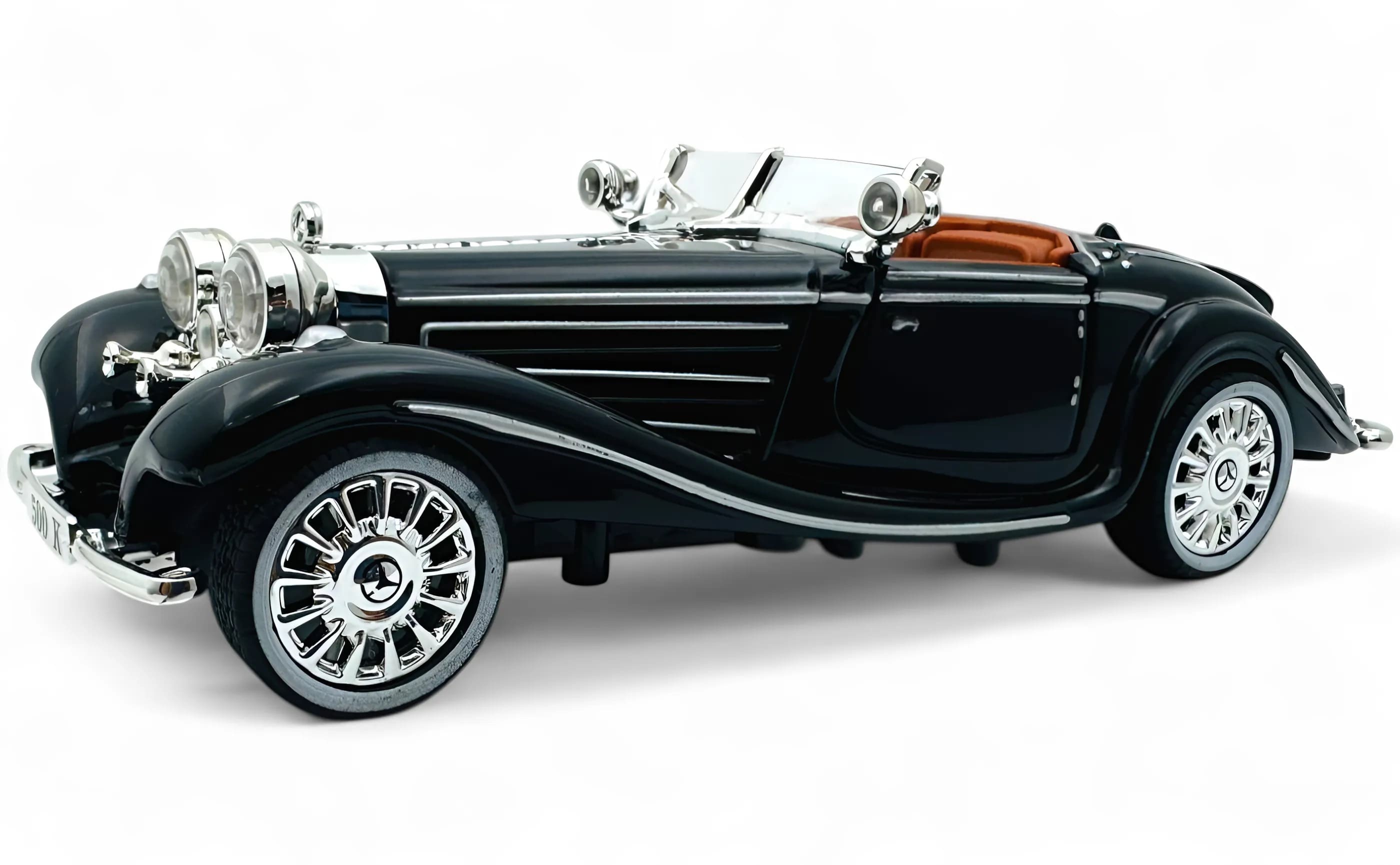 1936 Mercedes Benz 500K Roadster diecast scale model  1:24