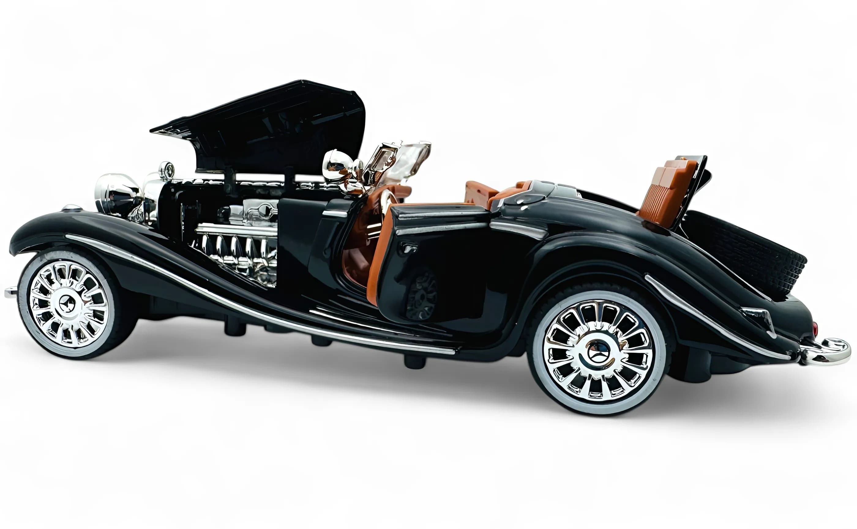 1936 Mercedes Benz 500K Roadster diecast scale model  1:24