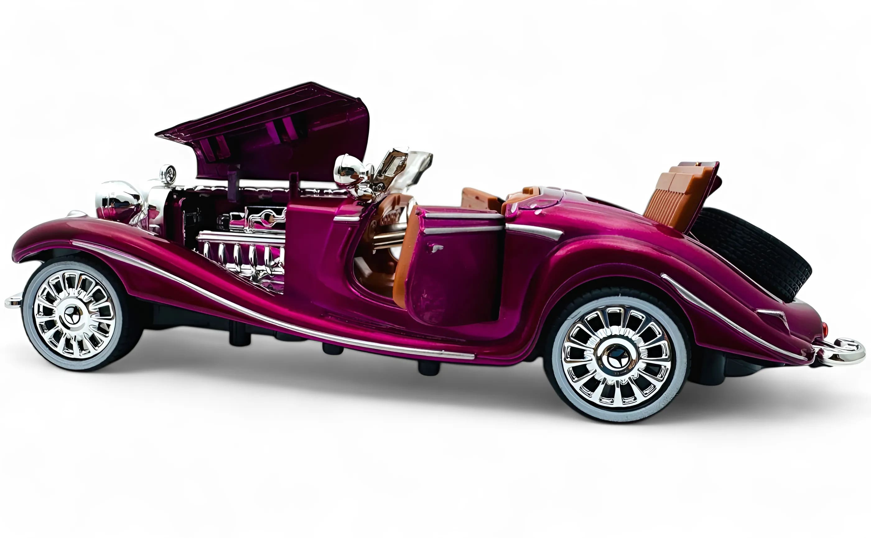 1936 Mercedes Benz 500K Roadster diecast scale model  1:24