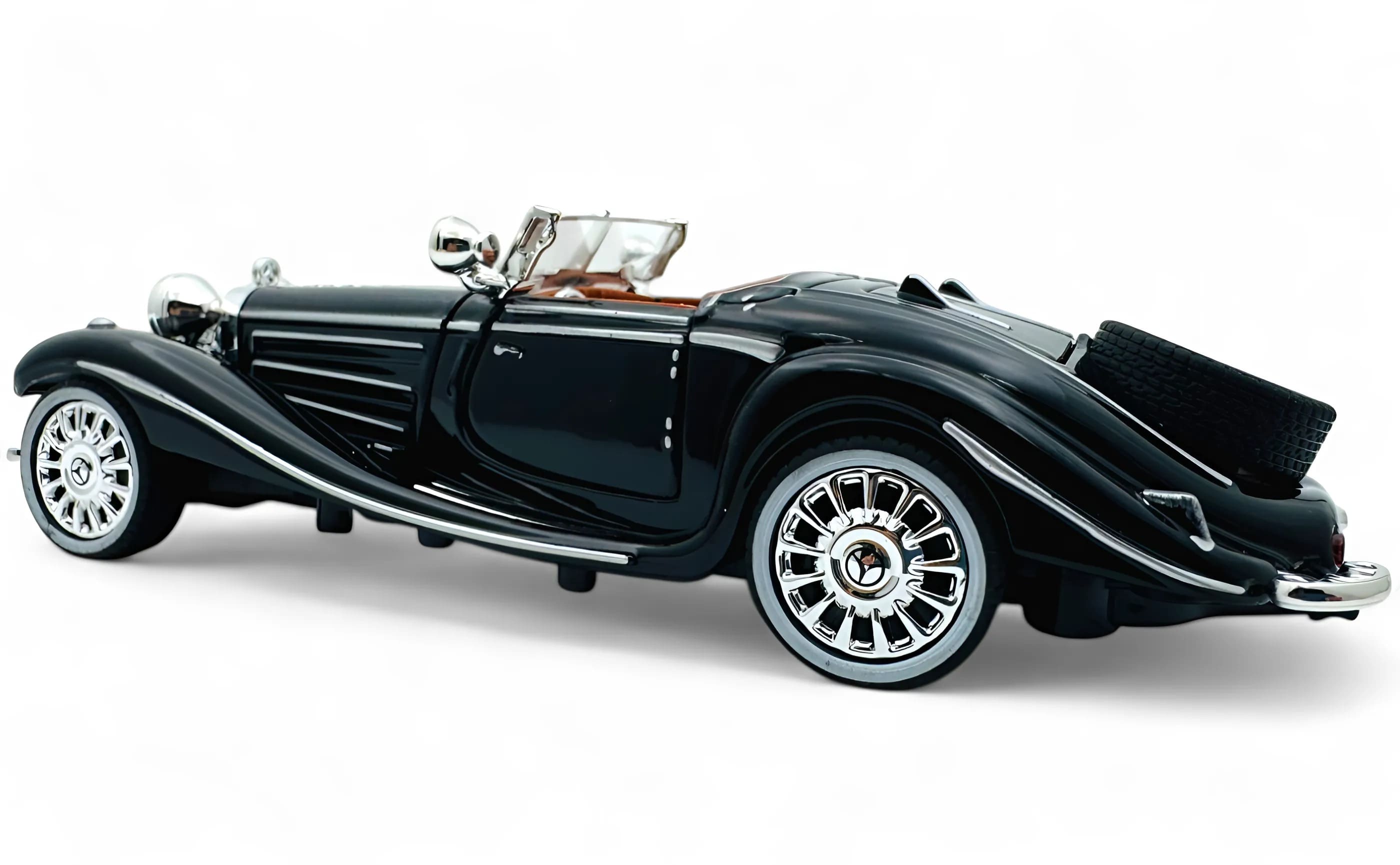 1936 Mercedes Benz 500K Roadster diecast scale model  1:24