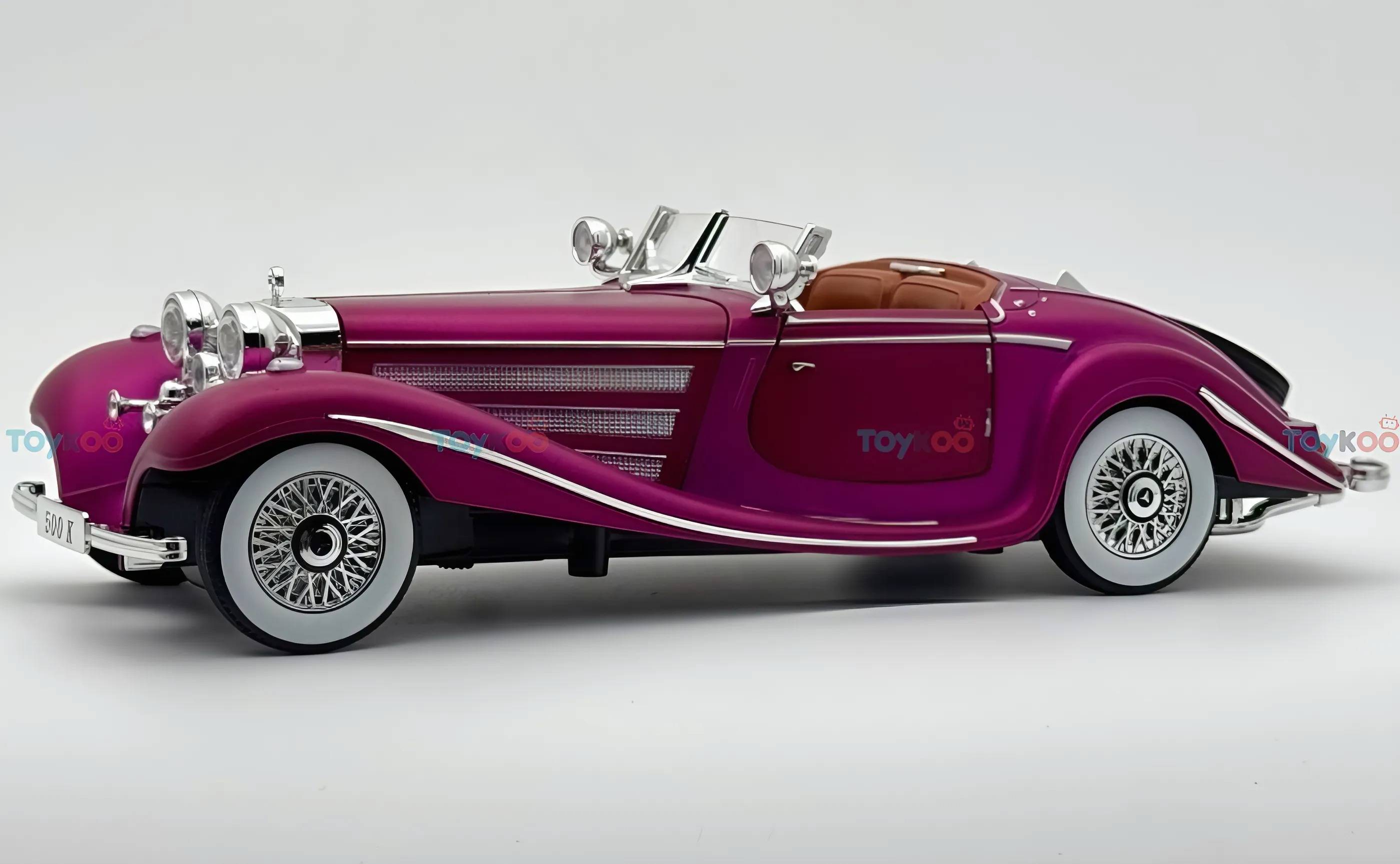 1936 Mercedes Benz 500K Roadster diecast scale model  1:24