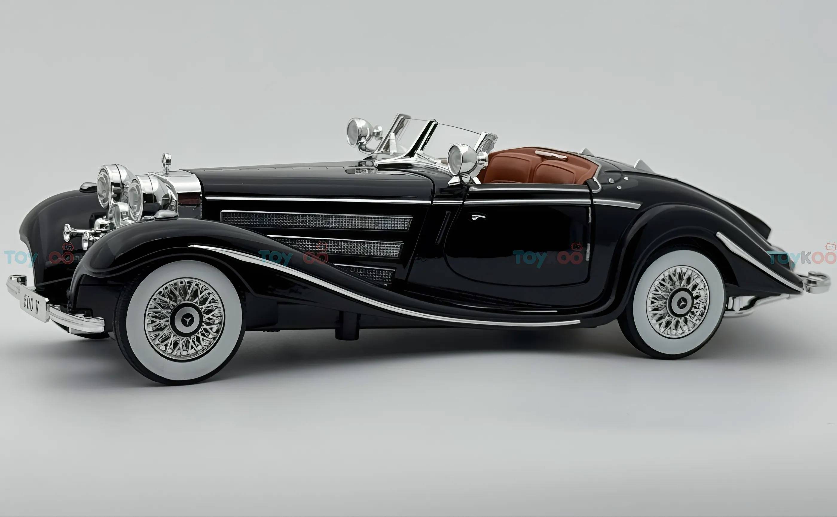 1936 Mercedes Benz 500K Roadster diecast scale model  1:24