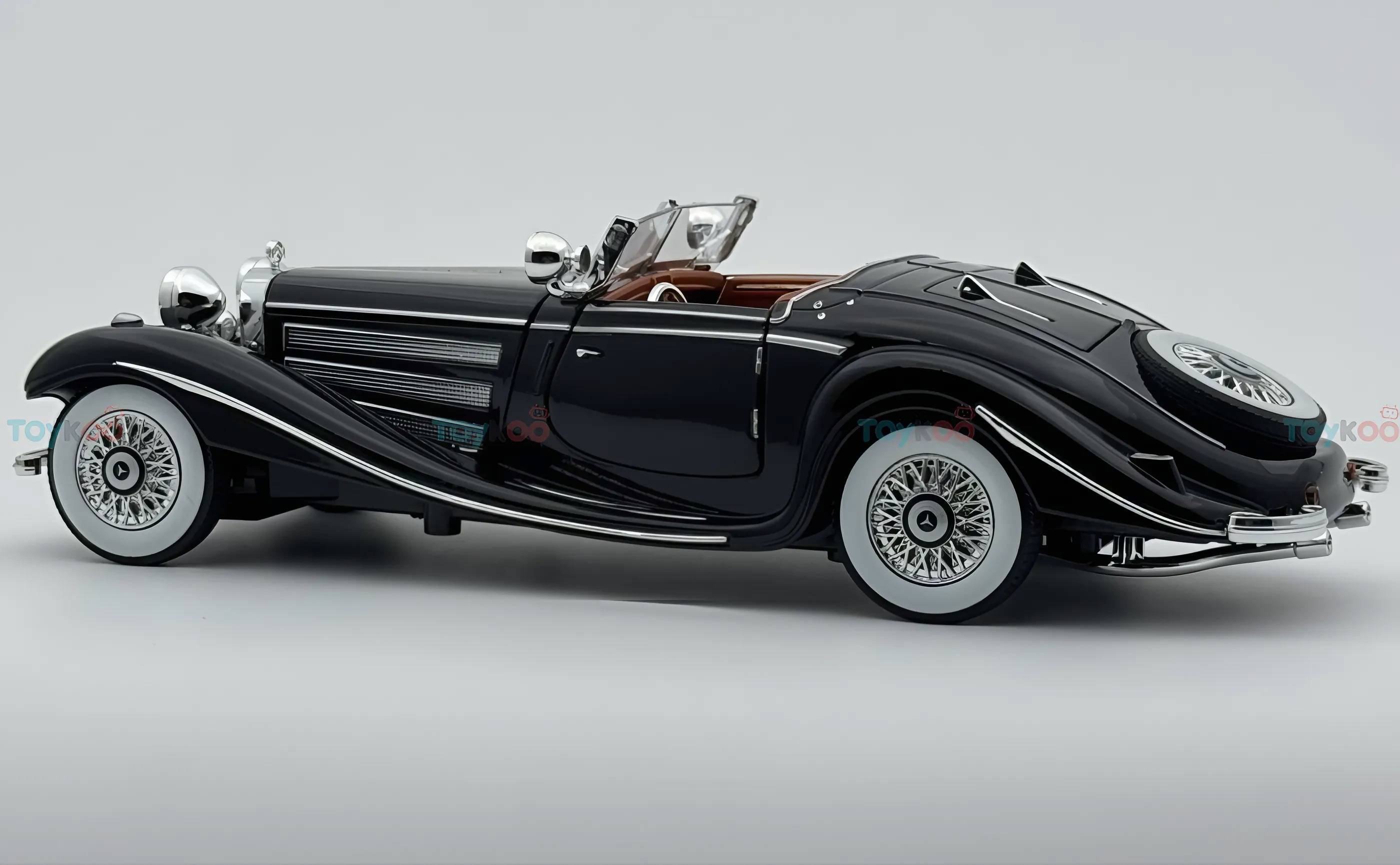 1936 Mercedes Benz 500K Roadster diecast scale model  1:24