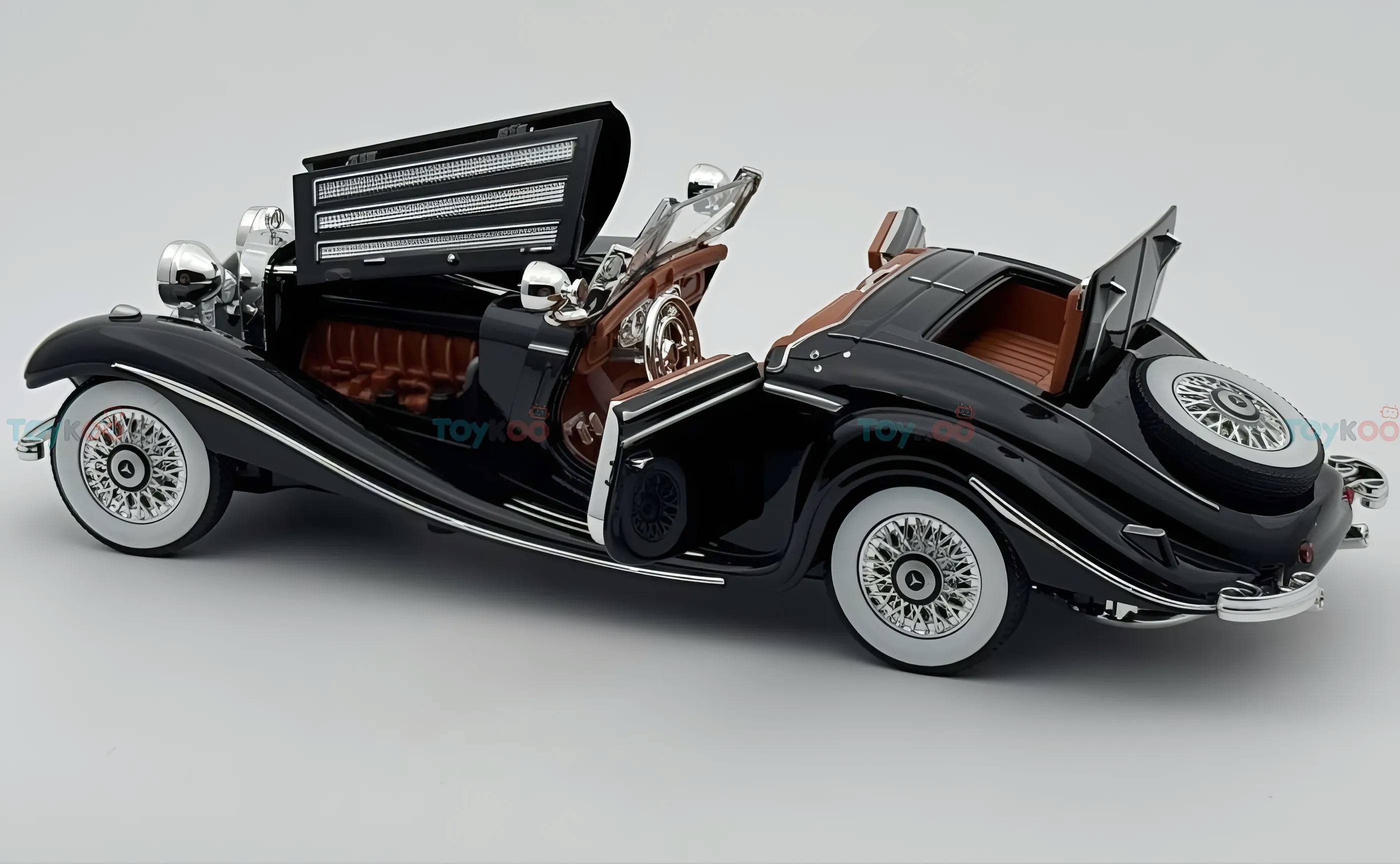 1936 Mercedes Benz 500K Roadster diecast scale model  1:24